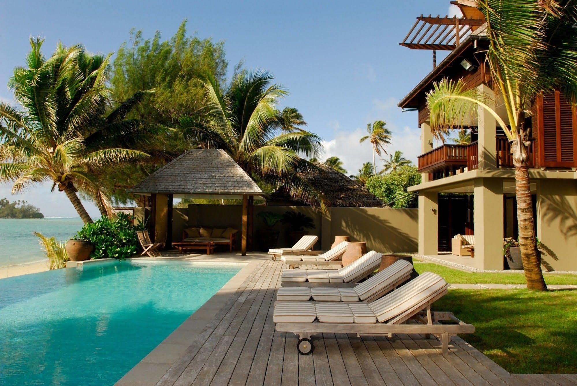 Te Vakaroa Villas ราโรทองกา ภายนอก รูปภาพ